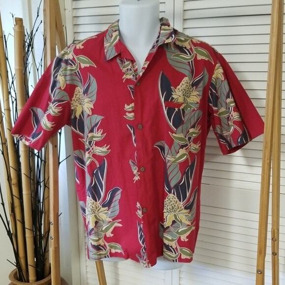 $10 Sale  Royal Creations Button Down Aloha Shirt - Picture 1 of 4